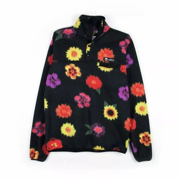 Gnarly Other - [L] GNARLY MENS VAGABOND TRIPPY FLORAL PULLOVER Sweater